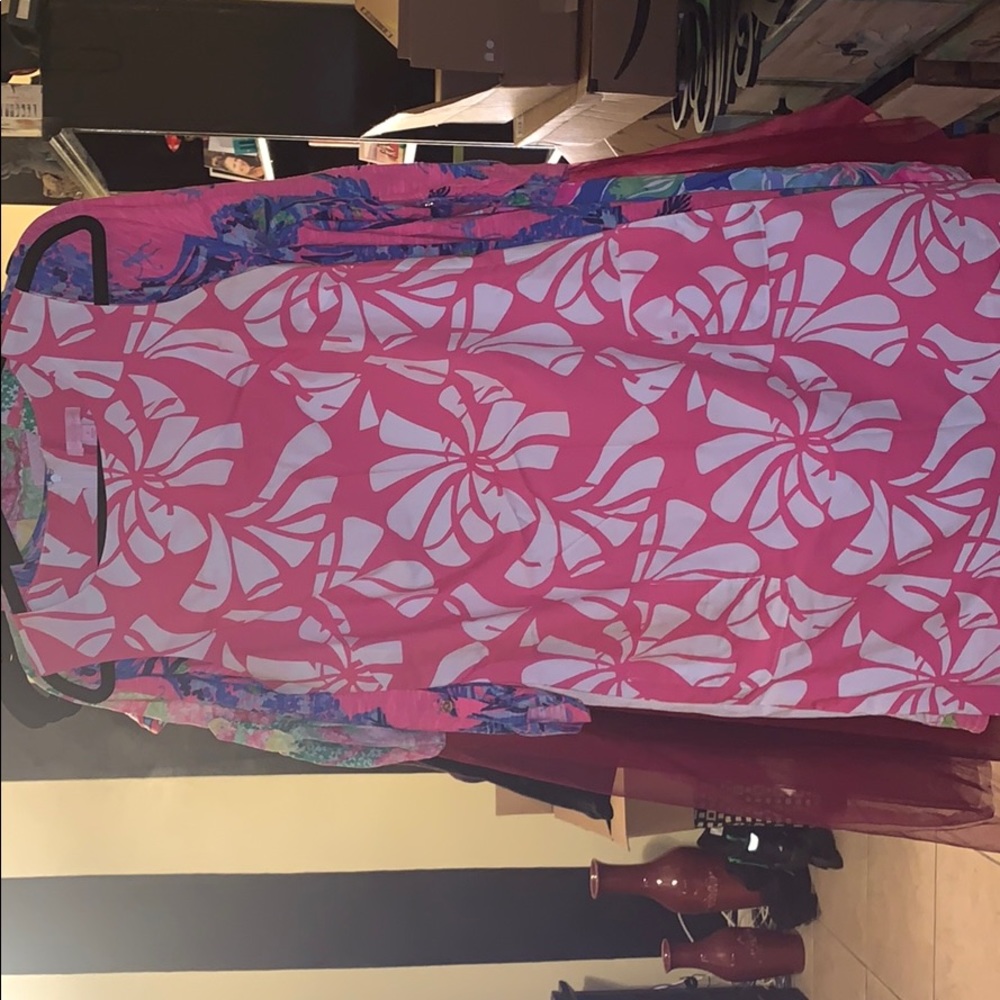 Shift Dress - Patterned - image 2